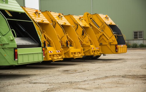 Commercial waste collection in Whitechapel